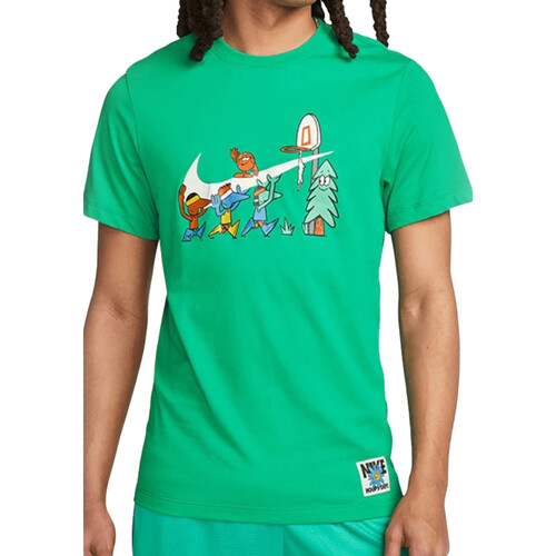 textil Hombre Camisetas manga corta Nike FD0067 Verde