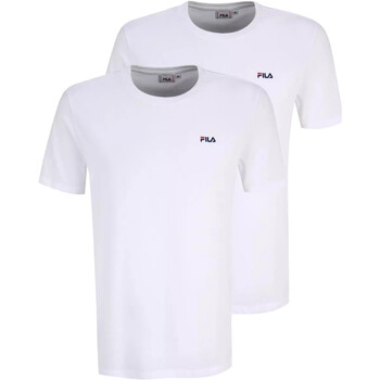 textil Hombre Camisetas manga corta Fila FAM0083 Blanco
