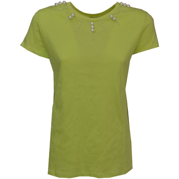 textil Mujer Camisetas manga corta Lumina L5622C Amarillo