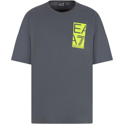 textil Hombre Camisetas manga corta Emporio Armani EA7 3RPT54-PJ7CZ Gris
