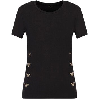 textil Mujer Camisetas manga corta Emporio Armani EA7 3RTT08-TJDZZ Negro