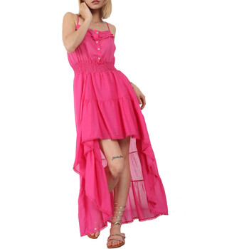 textil Mujer Vestidos Susymix F8294AU Rosa