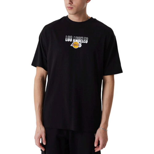 textil Hombre Camisetas manga corta New-Era 60416343 Negro