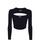 textil Mujer Camisetas manga corta Guess V3BP00-MC04Z Negro