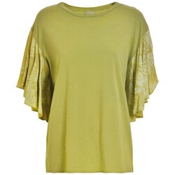 textil Mujer Camisetas manga corta Deha B94370 Amarillo