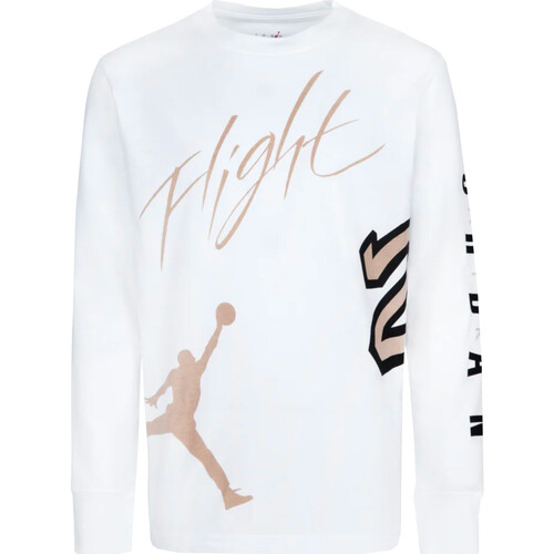 textil Niño Camisetas manga larga Nike 95C614 Blanco