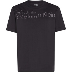textil Hombre Camisetas manga corta Calvin Klein Jeans OOGMF3K141 Negro