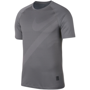 textil Hombre Camisetas manga corta Nike AJ8850 Gris
