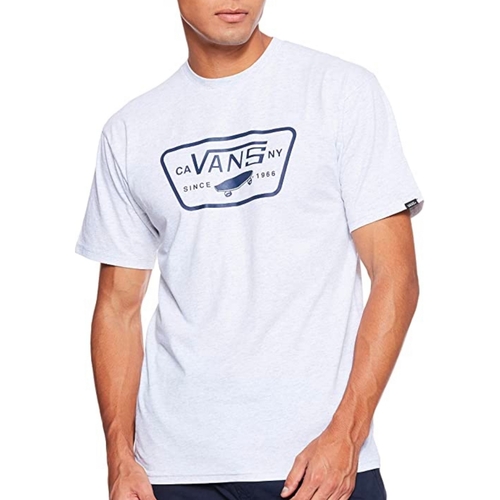 textil Hombre Camisetas manga corta Vans VN000QN8 Blanco