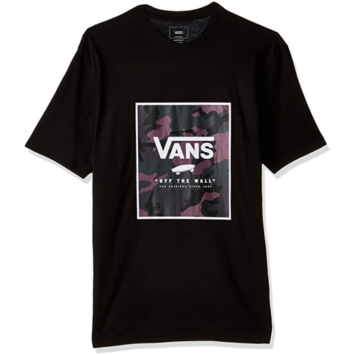 textil Hombre Camisetas manga corta Vans VN0A312S Negro