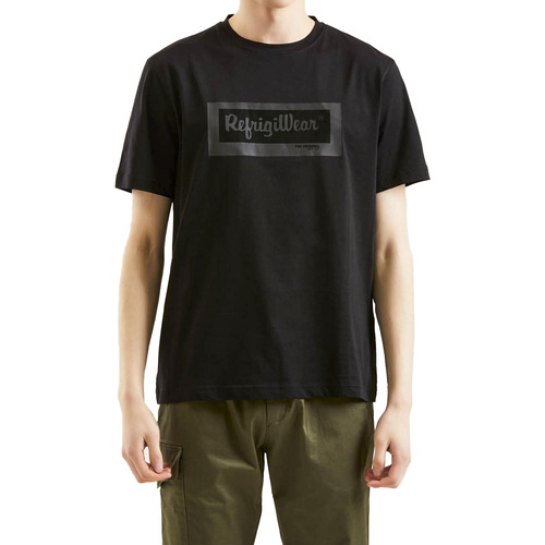 textil Hombre Camisetas manga corta Refrigiwear T22500 Negro