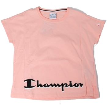 textil Niña Camisetas manga corta Champion 403596 Rosa