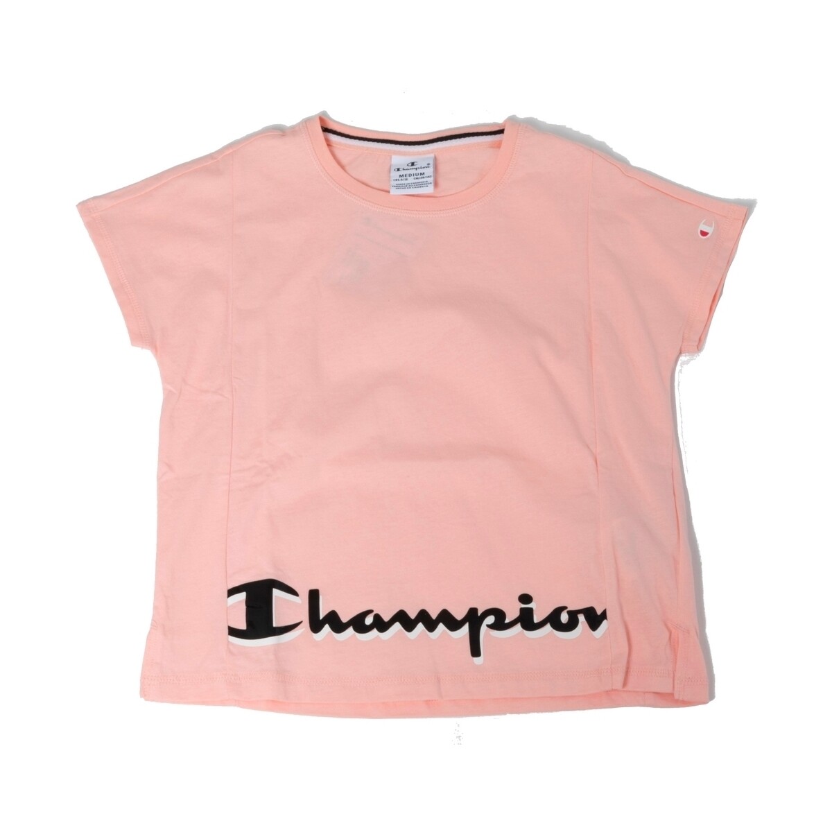 textil Niña Camisetas manga corta Champion 403596 Rosa
