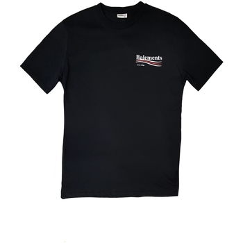 textil Hombre Camisetas manga corta Balements BMSU310 Negro