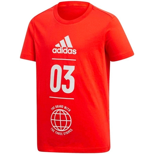 textil Niño Camisetas manga corta adidas Originals DV1705 Naranja