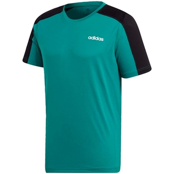 textil Hombre Camisetas manga corta adidas Originals DU6997 Verde