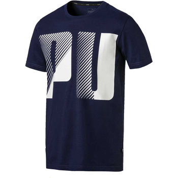 textil Hombre Camisetas manga corta Puma 579527 Azul
