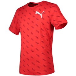 textil Hombre Camisetas manga corta Puma 845041 Rojo
