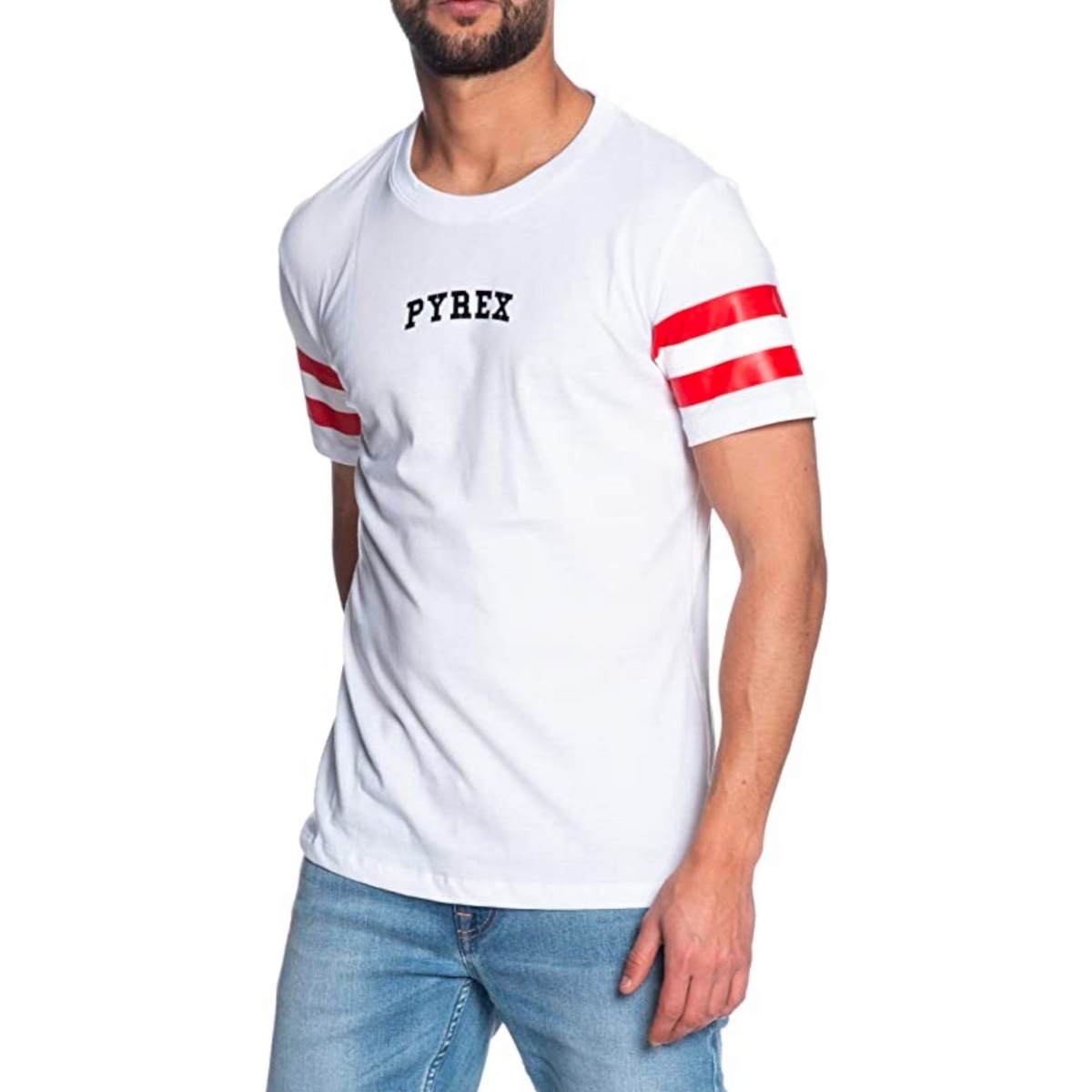 textil Hombre Camisetas manga corta Pyrex 40312 Blanco