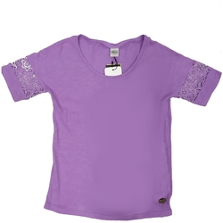 textil Mujer Camisetas manga corta Everlast 26W584J47 Violeta