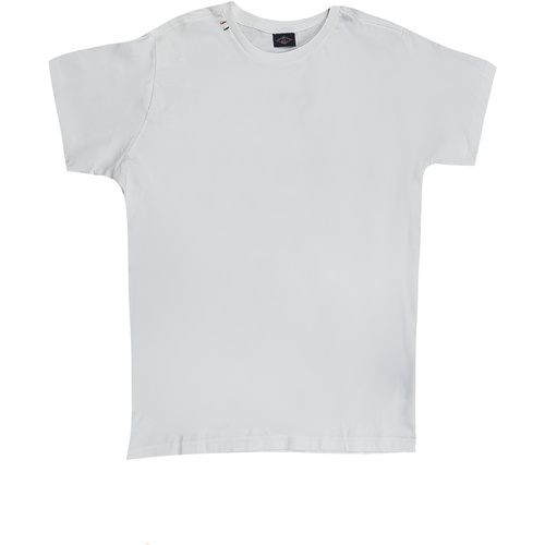 textil Hombre Camisetas manga corta Bear 292068 Blanco