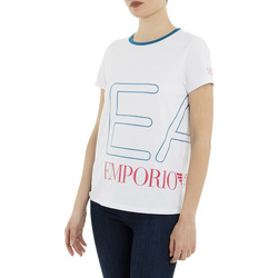 textil Mujer Camisetas manga corta Emporio Armani EA7 3GTT59-TJ29Z Blanco