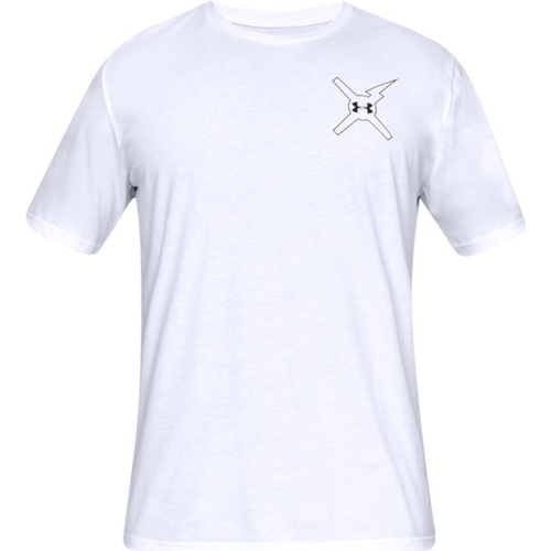 textil Hombre Camisetas manga corta Under Armour 1329601 Blanco