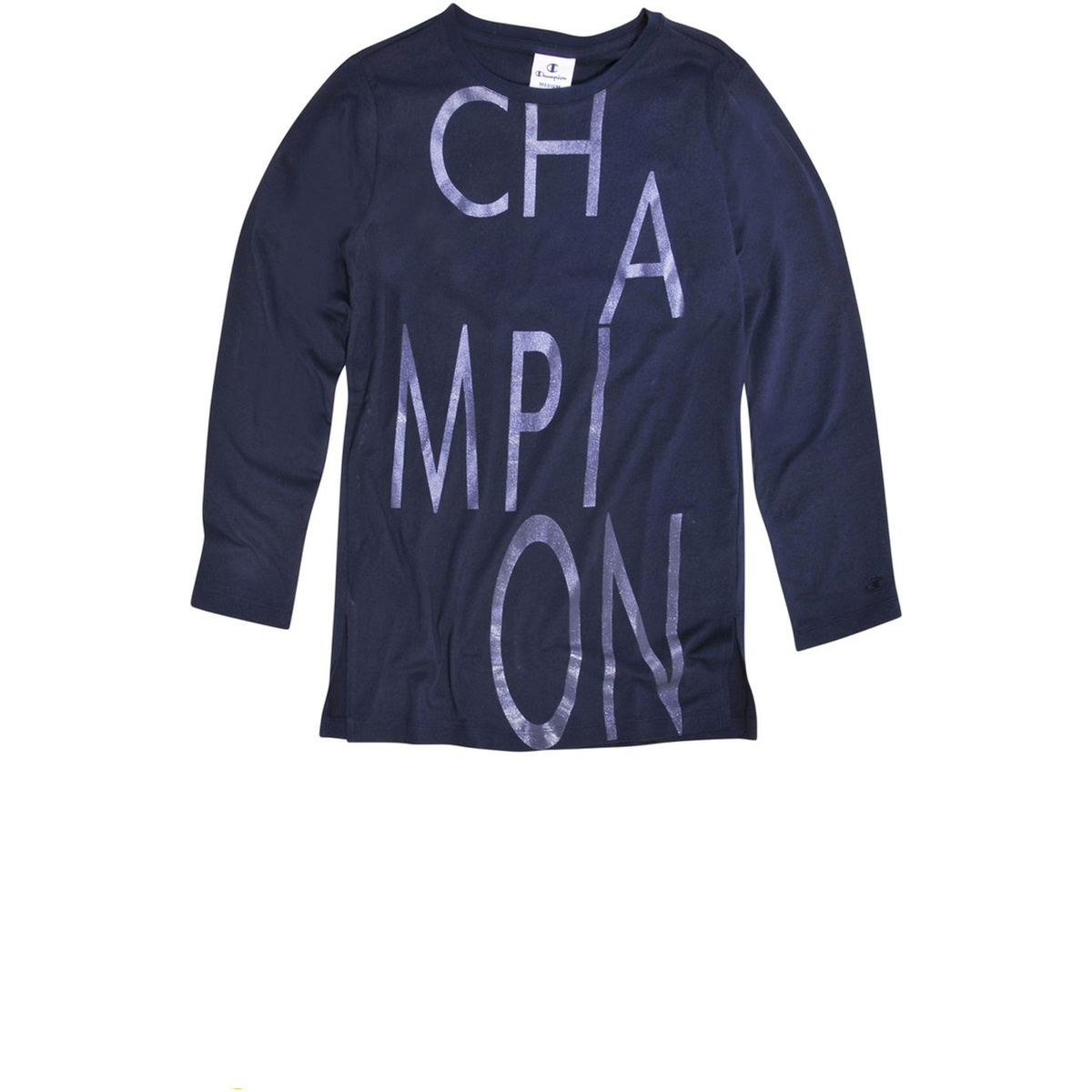 textil Mujer Camisetas manga larga Champion 110921 Azul