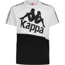 textil Hombre Camisetas manga corta Kappa 304NQB0 Blanco