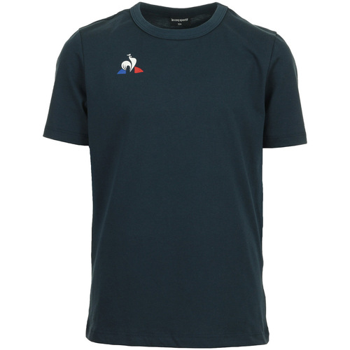 textil Niño Camisetas manga corta Le Coq Sportif Tee Ss Presentation Azul