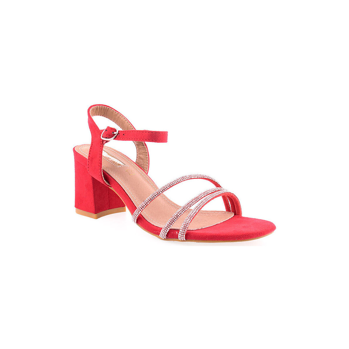 Zapatos Mujer Sandalias Bebracci L Sandals Clasic Rojo