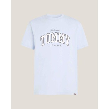 textil Hombre Camisetas manga corta Tommy Hilfiger DM0DM18287C1O Azul