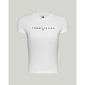 textil Mujer Tops y Camisetas Tommy Hilfiger DW0DW17361YBR Blanco