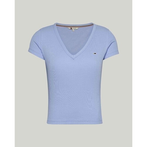 textil Mujer Tops y Camisetas Tommy Hilfiger DW0DW17385C3S Azul