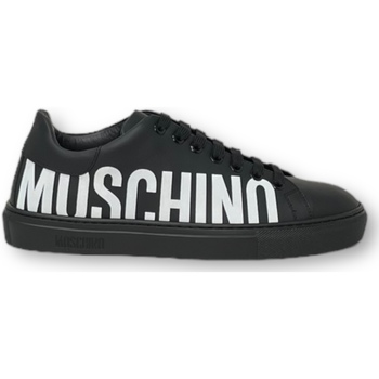 Zapatos Hombre Deportivas Moda Moschino M15012G1IGA0 000 Negro