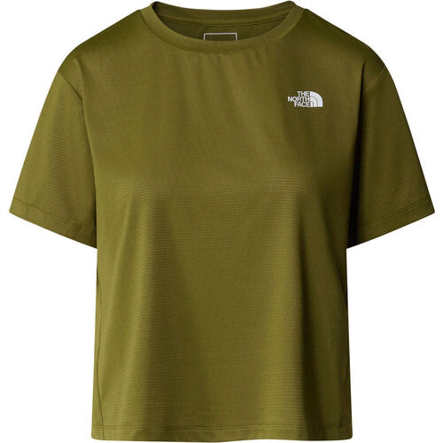 textil Mujer Camisas The North Face W FLEX CIRCUIT S/S TEE Verde
