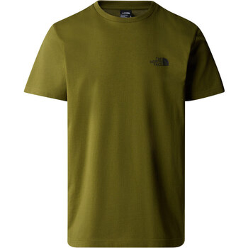 textil Hombre Polos manga corta The North Face M S/S SIMPLE DOME TEE Verde