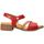 Zapatos Mujer Sandalias Mephisto Nikolia Rojo