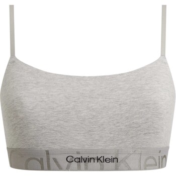 Ropa interior Mujer Triángulo/Sin Aros Calvin Klein Jeans Unlined Bralette Gris