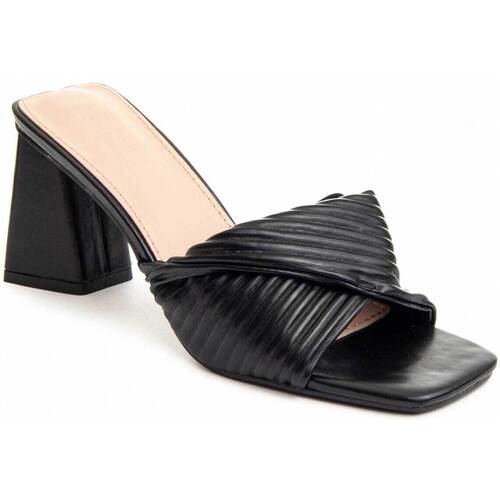 Zapatos Mujer Sandalias Leindia 87256 Negro