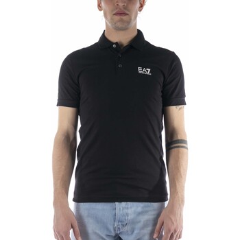 textil Hombre Tops y Camisetas Emporio Armani EA7 Polo Emporio Armani Nero Negro
