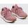 Zapatos Mujer Zapatillas bajas Calvin Klein Jeans RUNNER SOCK LACEUP NY-LTH W Rosa