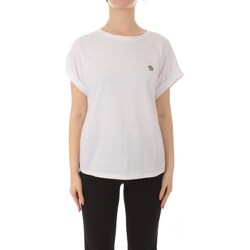 textil Mujer Camisetas manga corta Twin Set 241TP2215 Blanco