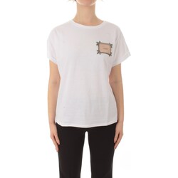 textil Mujer Camisetas manga corta Twin Set 241TP2211 Blanco