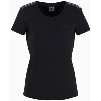 textil Mujer Tops y Camisetas Emporio Armani EA7 3DTT44 TJ6SZ Negro