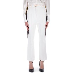 textil Mujer Pantalones con 5 bolsillos Elisabetta Franchi PAT1641E2 Beige