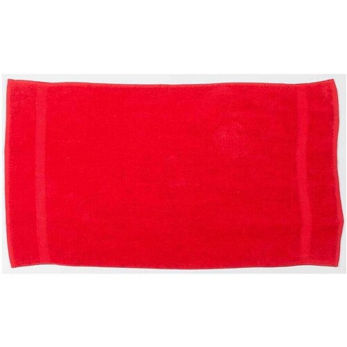 Casa Toalla y manopla de toalla Towel City PC6075 Rojo