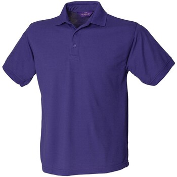 textil Hombre Tops y Camisetas Henbury H400 Violeta