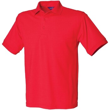 textil Hombre Tops y Camisetas Henbury H400 Rojo