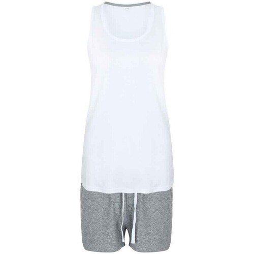 textil Mujer Pijama Towel City TC52 Blanco
